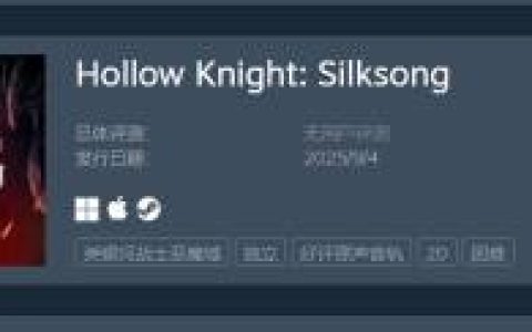 《空洞骑士：丝之歌》上线引发大崩溃！Xbox、NS等全阵亡