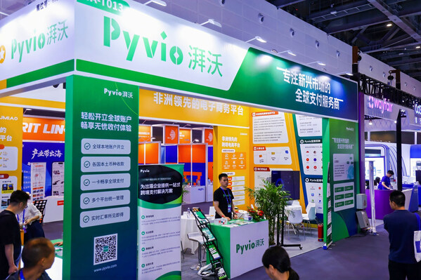 Pyvio showcases its one-stop payment solutions for emerging markets at the 4th Global Digital Trade Expo.