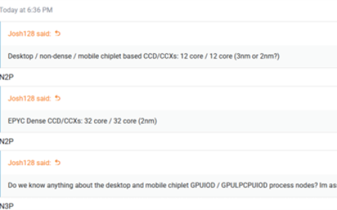 性能飞跃！AMD下代Zen6 CCD采用台积电2nm N2P：IOD为3nm N3P