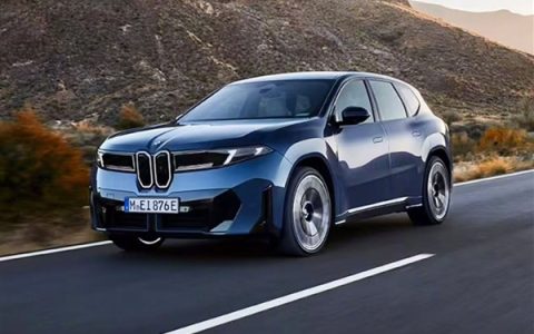 窄鼻孔+大墨镜 新世代宝马iX3官图泄露：有爱的吗