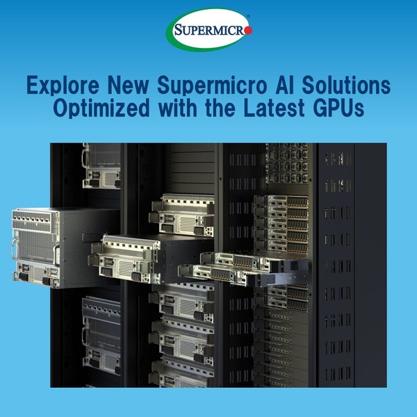 探索使用最新 GPU 进行优化的全新 Supermicro AI 解决方案