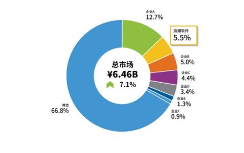 中国城市治理及运营市场份额，2024（来源：IDC）