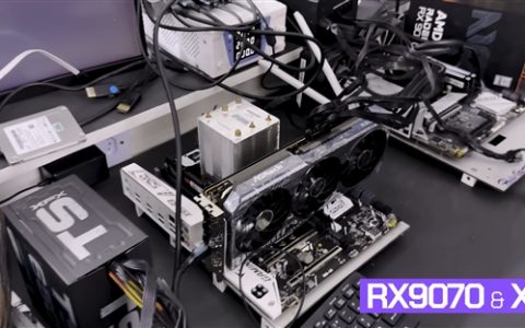 Intel X99老主板点不亮RX 9070：原来是显卡BIOS问题