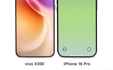 vivo X300正面照公布：蓝厂史上最窄四等边
