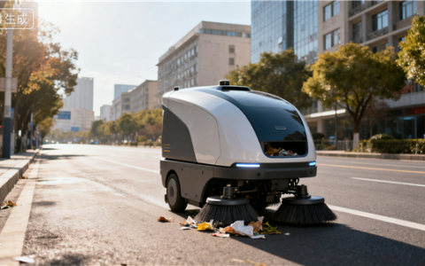 又一职业危险了 无人环卫机器人开始大规模投用：效率提升近10倍