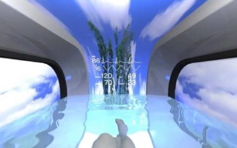 日本研发的“人体洗衣机” 只需躺着即可完成身体清洁