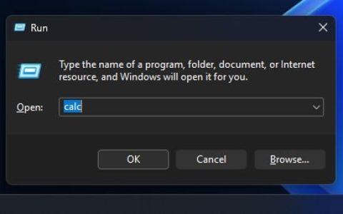 Windows深色模式终于进一步完美！运行对话框变黑了