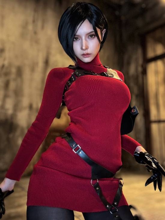 《生化危机》艾达王COS分享：超级还原