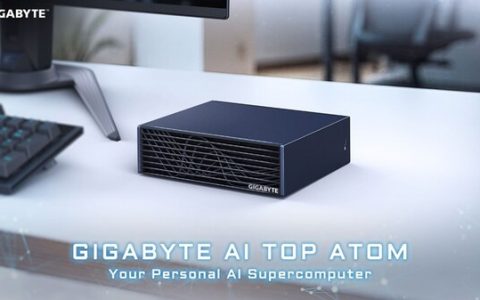 GIGABYTE 宣布个人 AI 超级电脑 AI TOP ATOM 将于10月15日正式上市