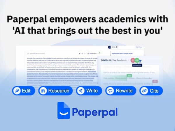 Paperpal主要功能区块