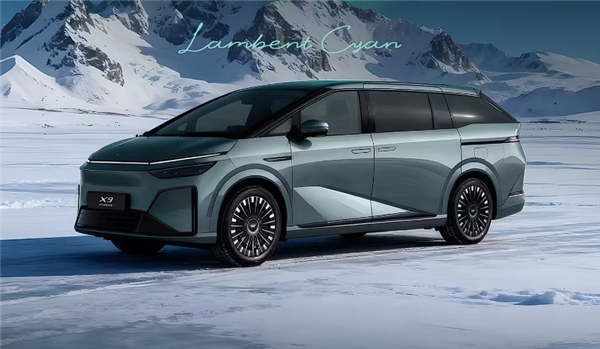 配60升大油箱 小鹏X9增程版内饰公开：全车用4.2米进口真木