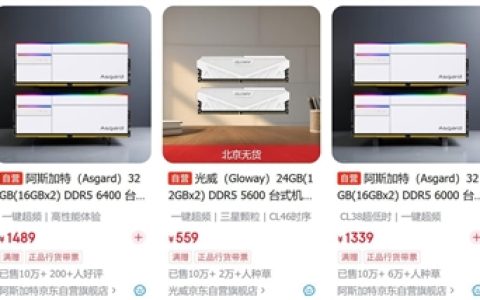 涨疯了！装机市场内存价格比肩黄金 目前不建议任何人入手