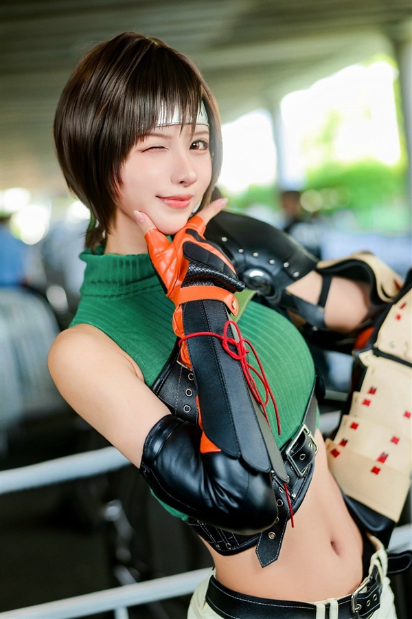 就是本人！日本美女COS《最终幻想7》尤菲超还原