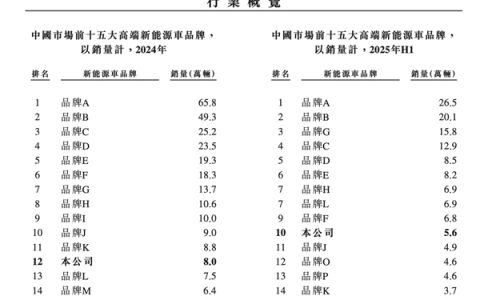 特斯拉夺中国高端新能源汽车第一 小米冲至第三