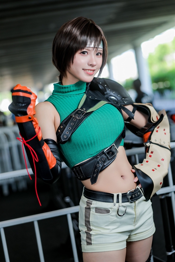 就是本人！日本美女COS《最终幻想7》尤菲超还原