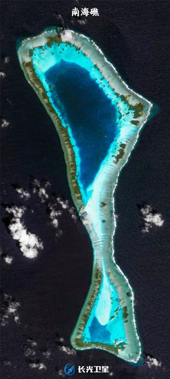 江山如此多“礁”！太空俯瞰壮美的中国南海