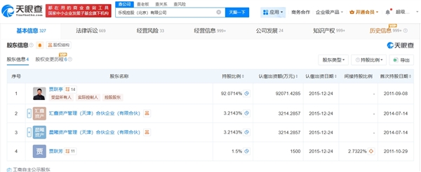 贾跃亭公司被恢复执行1.09亿元 网友：下周还回国吗！