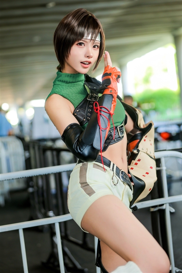 就是本人！日本美女COS《最终幻想7》尤菲超还原