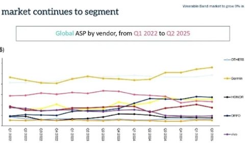 小米腕带设备出货量全球第一：领先华为、苹果