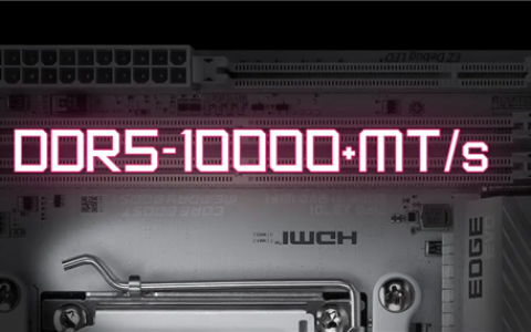 微星发布MPG X870I EDGE TI EVO WiFi超频主板：双内存插槽、支持10000MT/s！