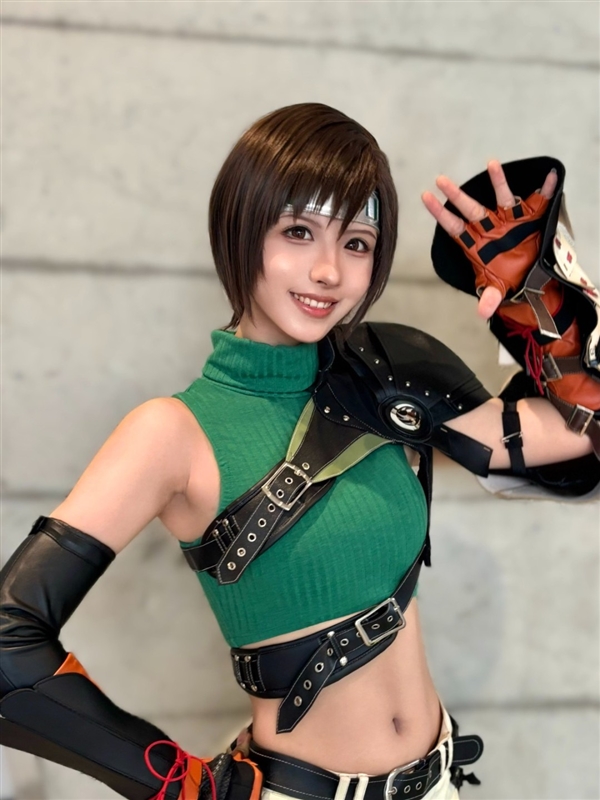 就是本人！日本美女COS《最终幻想7》尤菲超还原