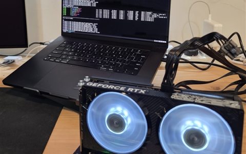 苹果MacBook成功运行NVIDIA GPU！可惜没有显示功能