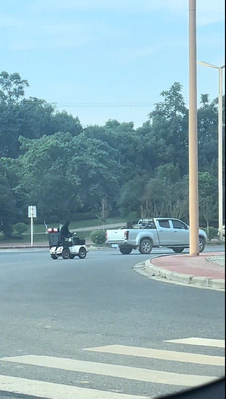 拉布拉多狗开车上路遭质疑 狗主人 “有争议我面对” 交警：不允许狗开车上路