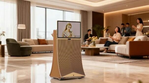 天太发布影音机器人：在家里自由移动 随叫随到
