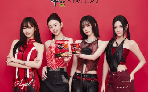 Nongshim Shin Ramyun Global Ambassador, aespa