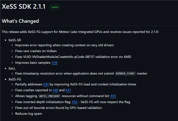 Intel升级SDK：Meteor Lake终于能用XeSS帧生成了！