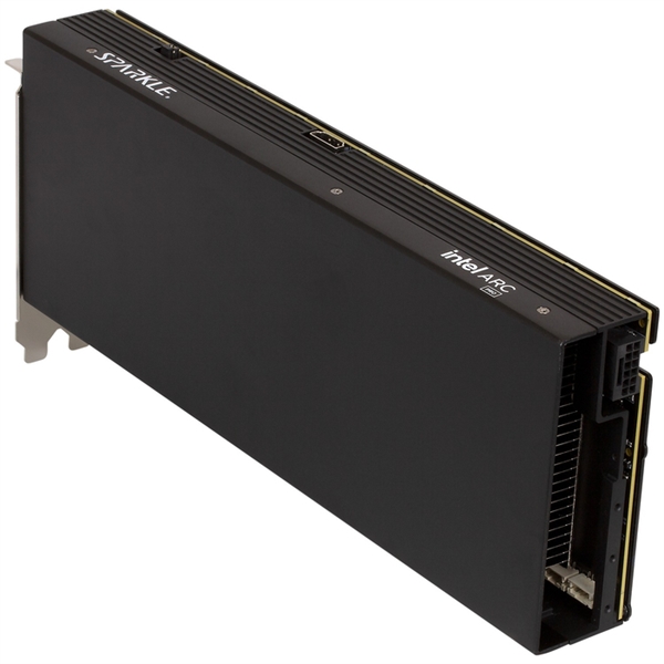 撼与发布锐炫Pro B60 DUAL 48GB显卡：HDMI布局不同寻常