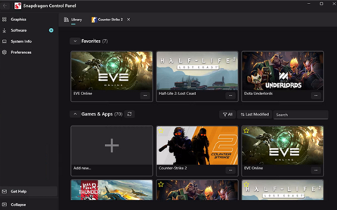 高通骁龙X游戏体验脱胎换骨！AVX指令集补齐、控制面板正式上线