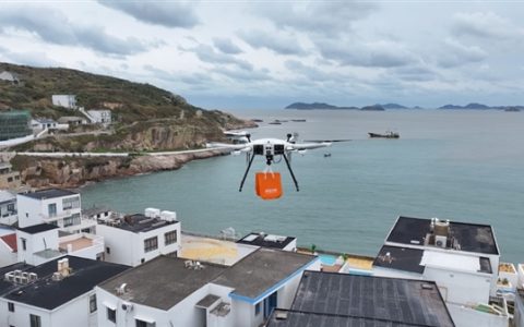 1小时山路3分钟送达！淘宝闪购开通国内首个海岛无人机航线