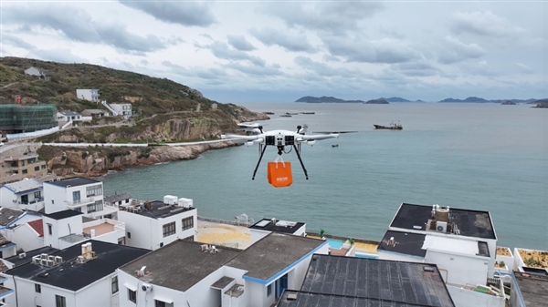1小时山路3分钟送达！淘宝闪购开通国内首个海岛无人机航线