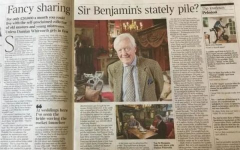 要求能管城堡会开飞机 79岁英国老贵族全球征婚：条件苛刻遭群嘲