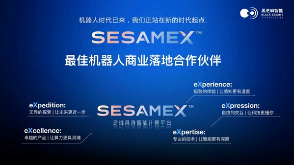 黑芝麻智能发布 SesameX 平台：以多维智能破局，开启机器人 "全脑智能" 新纪元