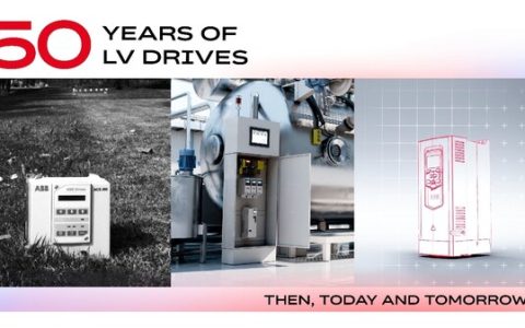ABB低压传动 50 周年：以创新与节能增效推动可持续发展