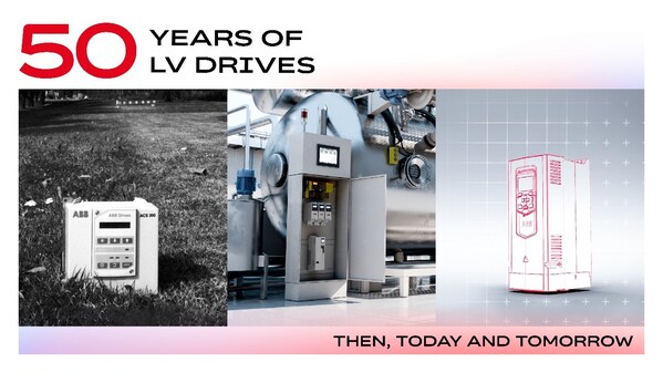 ABB低压传动 50 周年：以创新与节能增效推动可持续发展
