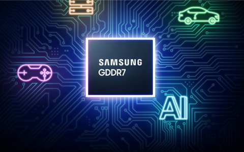 速率可达36Gbps！三星已出样24Gb GDDR7 DRAM