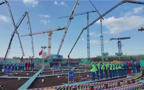 我国首个采用冷却塔的华龙一号核电站开建 可满足500万人年用电需求