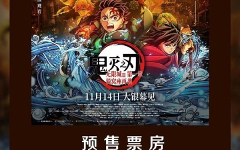 2025年全球票房榜前五 电影《鬼灭之刃》预售票房破5000万