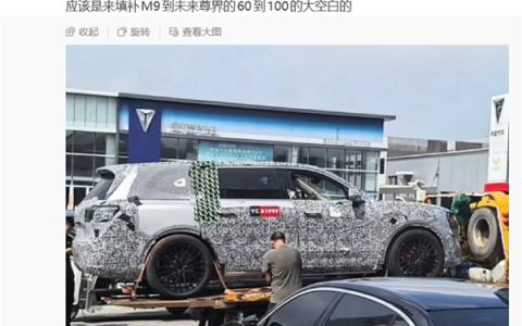 问界M9L加长版谍照曝光 网友：汽车界的非凡大师来了