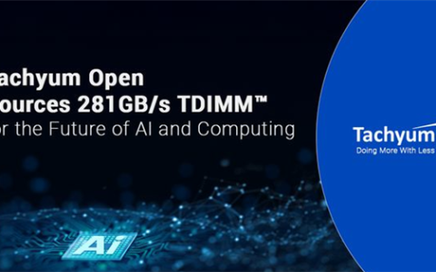 Tachyum发布新型TDIMM内存技术 单条带宽达281 GB/s
