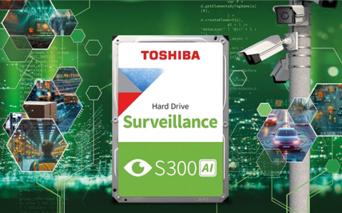 东芝发布S300 AI系列监控硬盘：针对AI负载进行优化