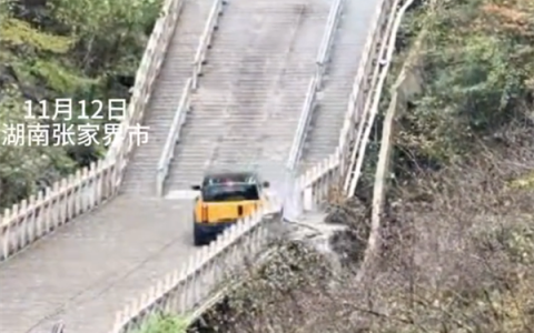 奇瑞汽车为挑战爬天门山台阶失败道歉：全力修复并承担赔偿责任