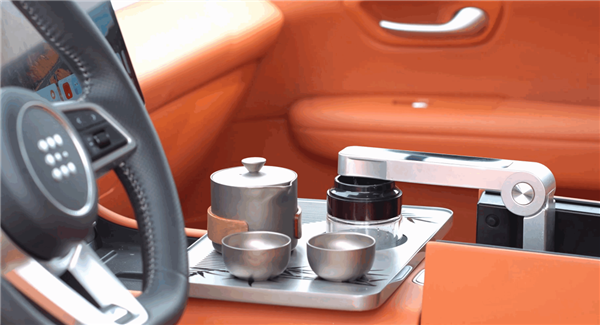 车内自带泡茶台 第三代赛力斯蓝电E5 PLUS上市：11.98万