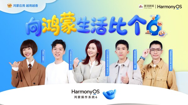 Canva可画中国区总经理王可辛参与节目《向鸿蒙生活比个6》 Canva可画中国区总经理王可辛参与节目《向鸿蒙生活比个6》