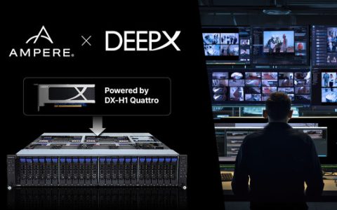 DEEPX– Announces Ultra-Efficient AI Video Analytics Solution Based on AmpereOne® Platform
