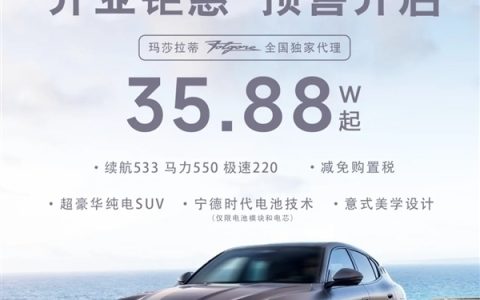 35万的玛莎拉蒂被抢光 知情人士：这批车卖一辆亏一辆