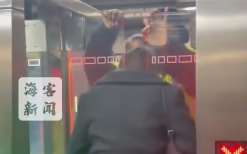 为防止逃票纽约地铁更换新闸机： 一女子直接被夹头